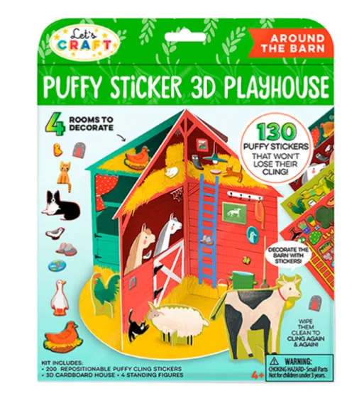 130 Stickers Acolchonados 3D 2