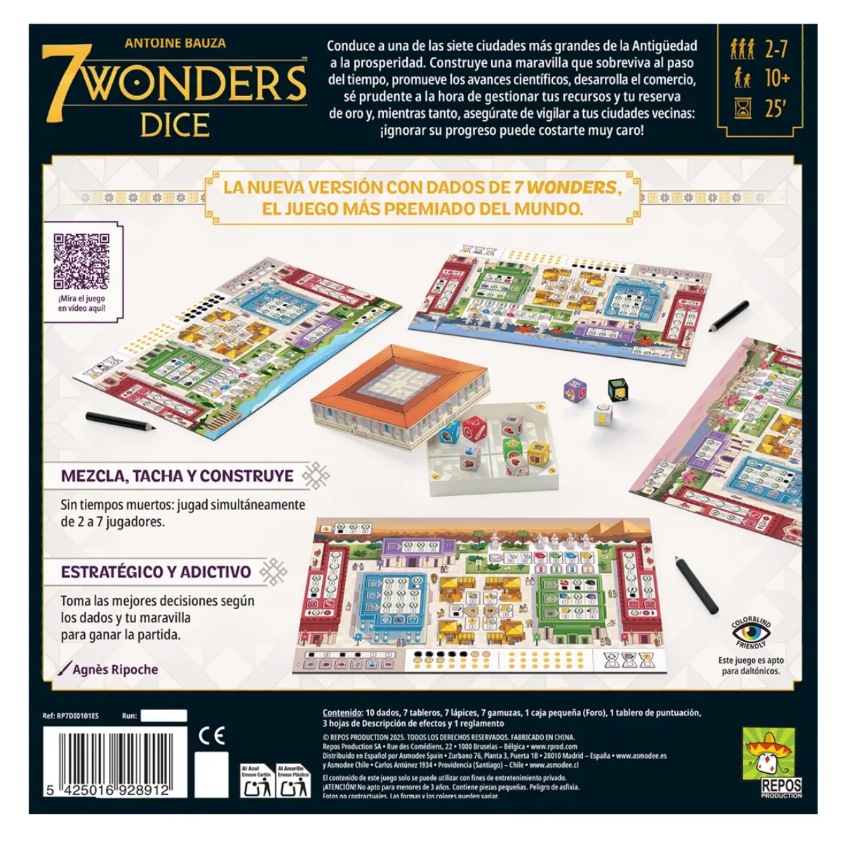 7 Wonders Dice 4
