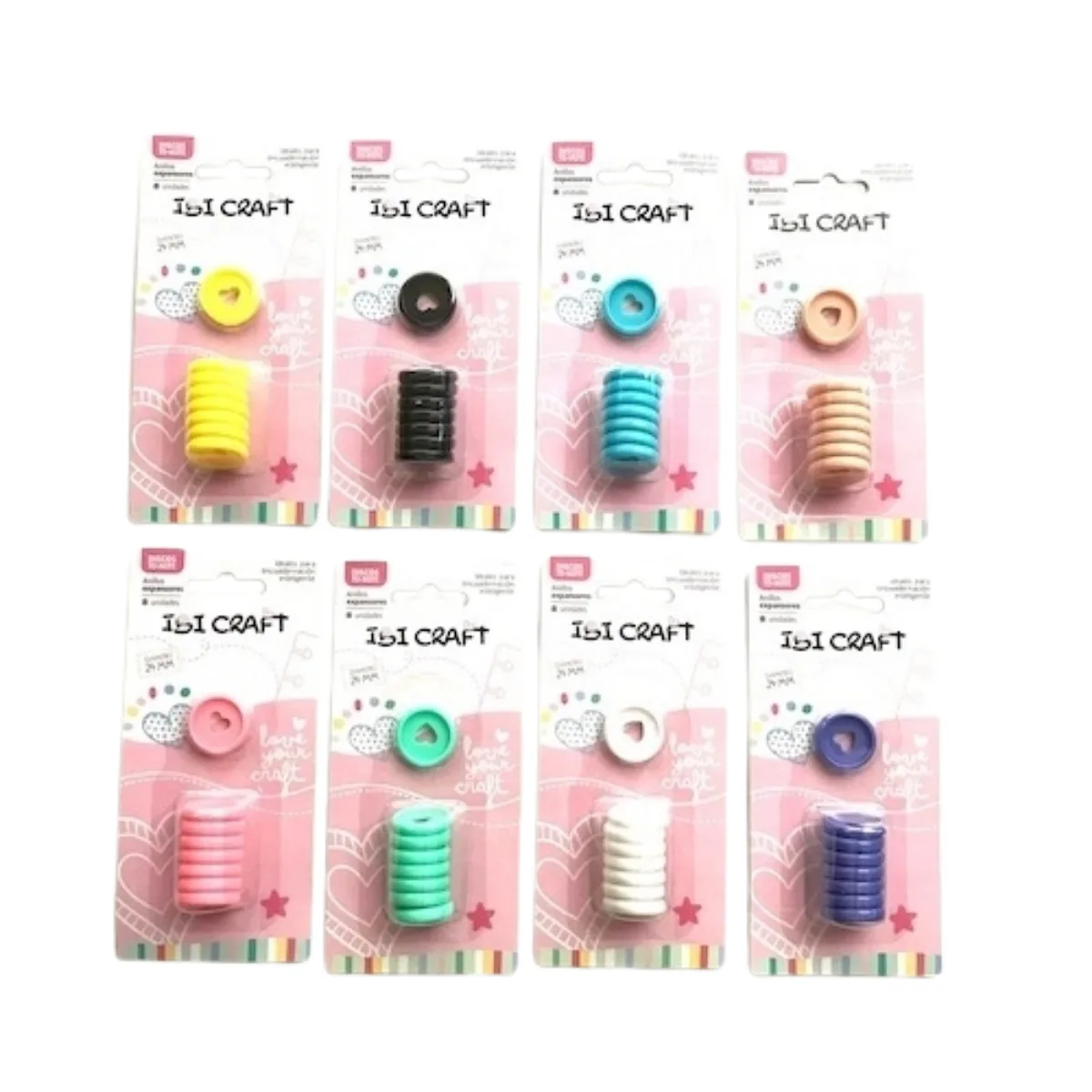 Anillos de Encuadernacion Expansible - Ibi Craft