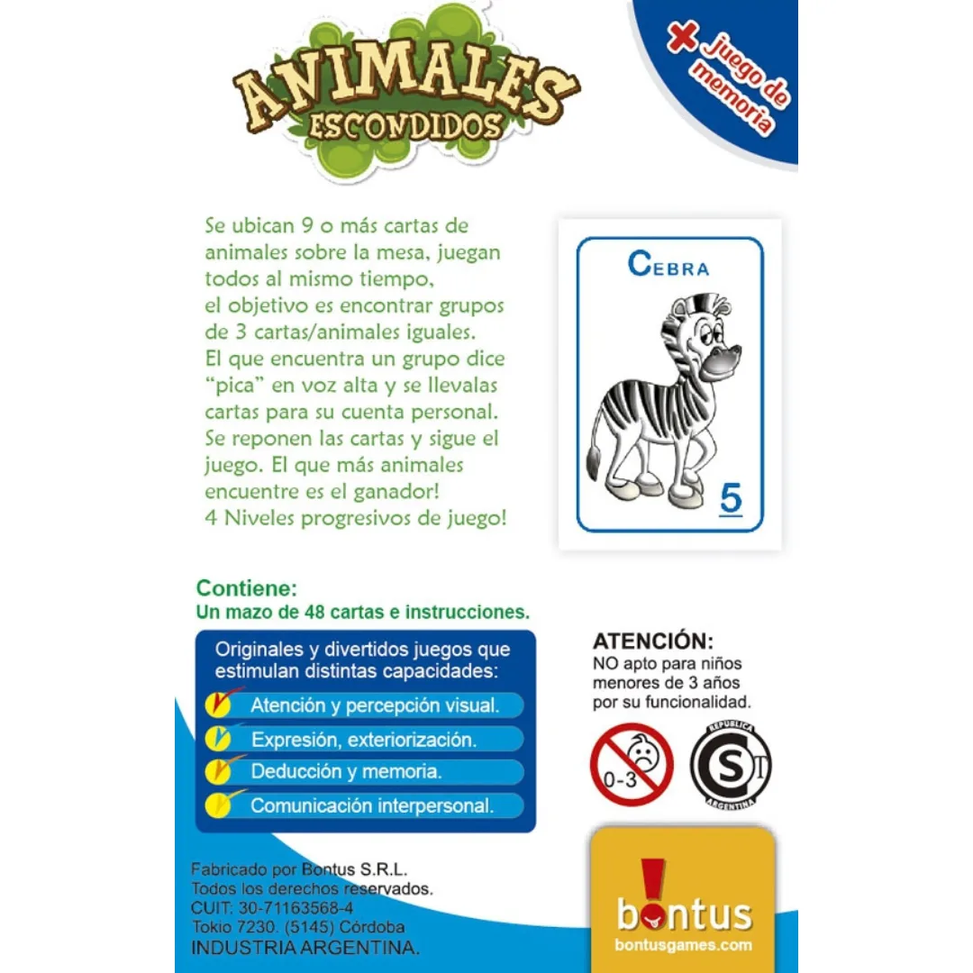 Animales Escondidos - Bontus