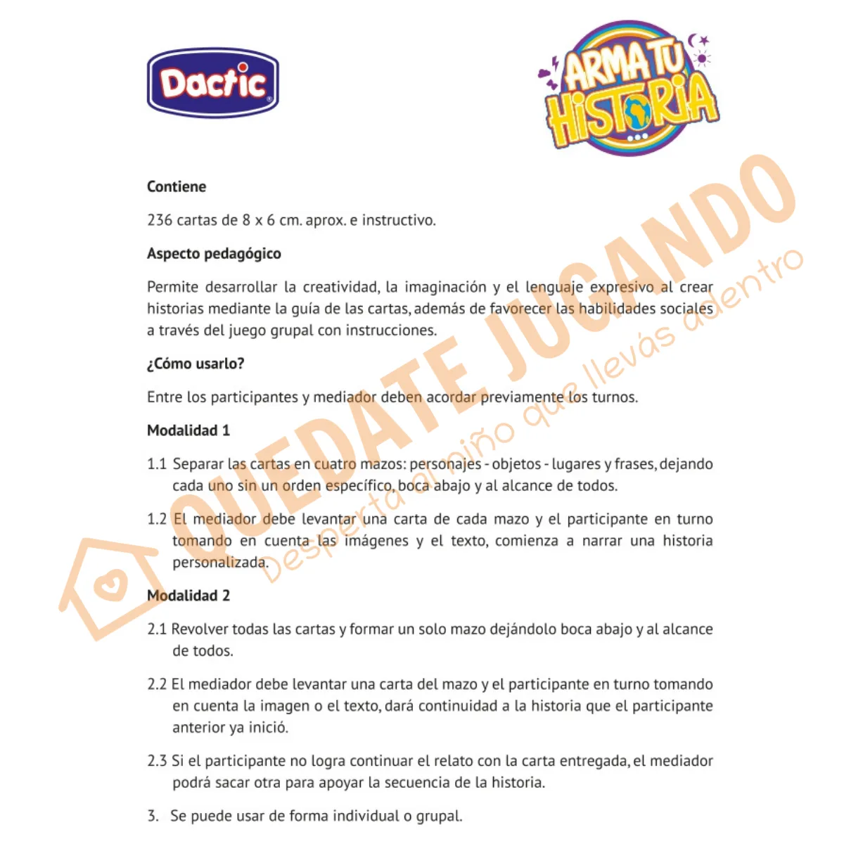 Arma Tu Historia 5