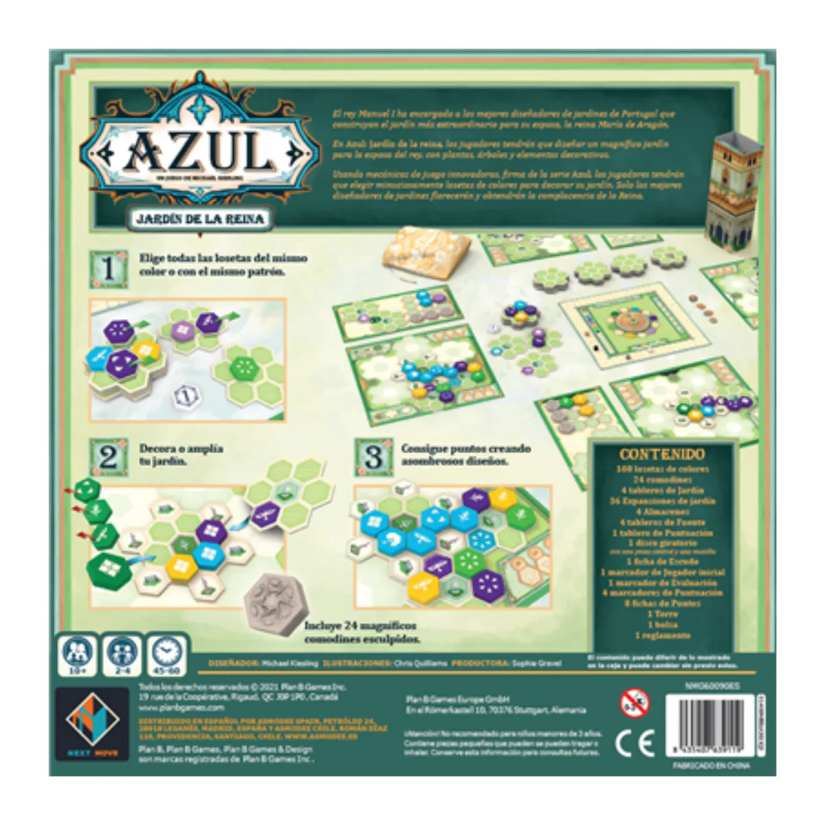 Azul Jardin de la Reina - Asmodee