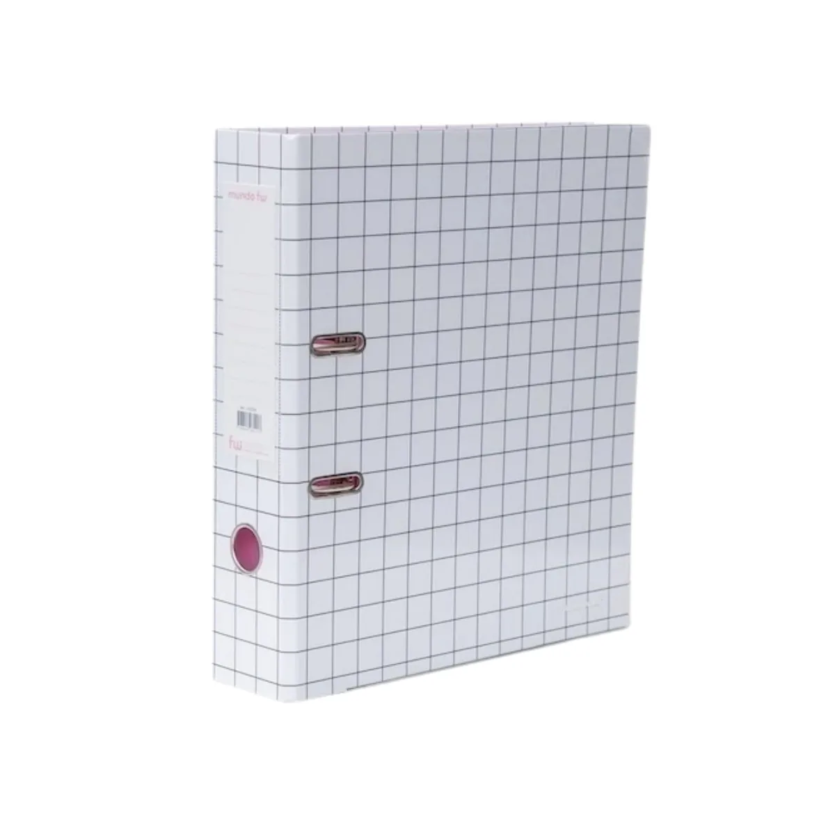 Bibliorato A4 Cuadrados Blanco FW