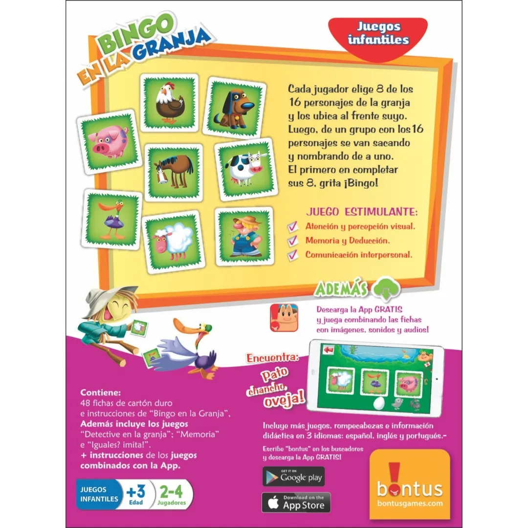 Bingo en la Granja - Bontus