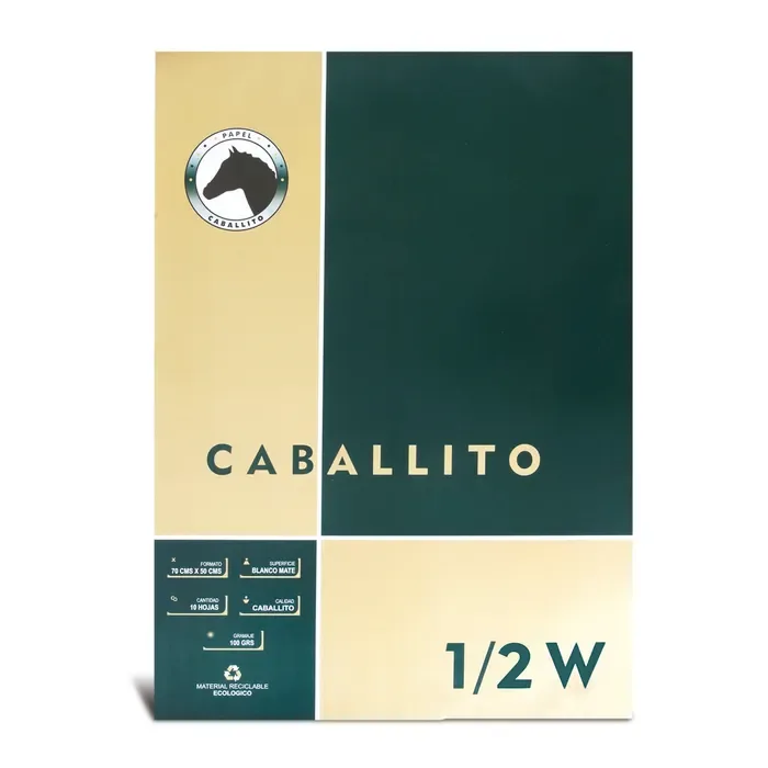 Block 1/2w Caballito 10 hojas