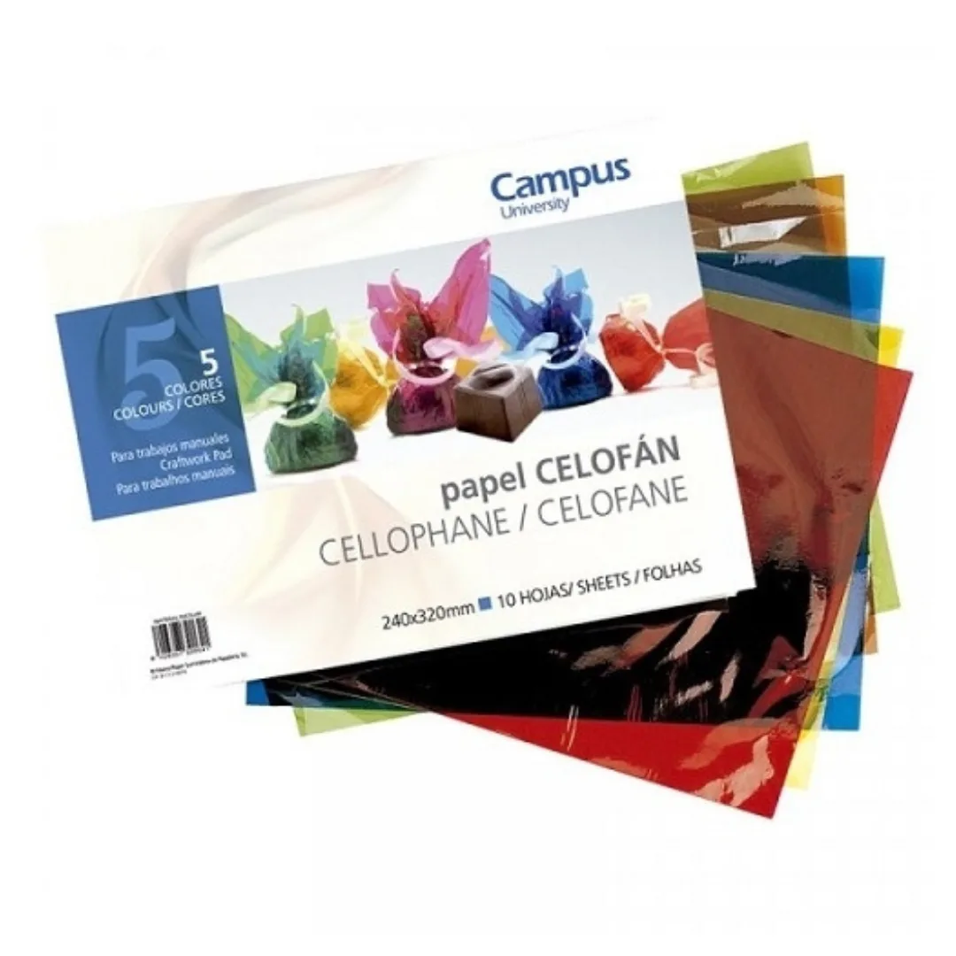 Block A4 Papel Celofan - Campus