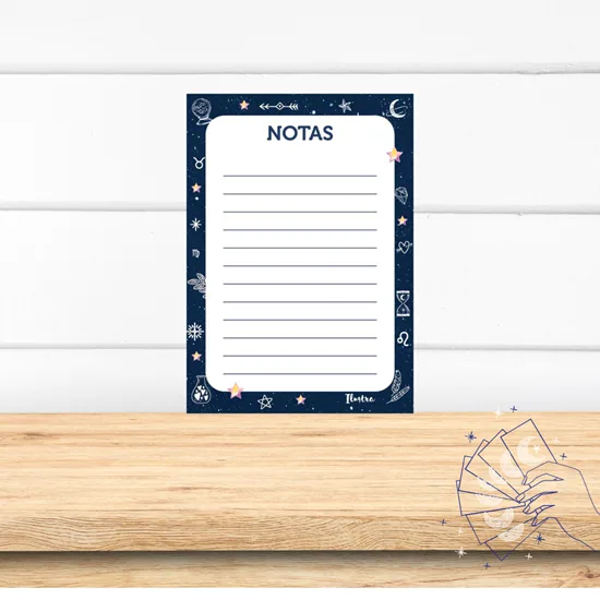 Block de Notas Azul