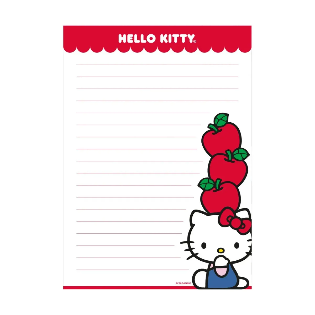 Block de Notas Hello Kitty - Mooving 5