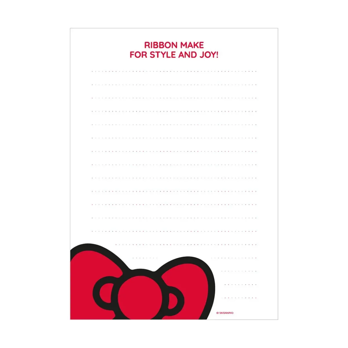Block de Notas Hello Kitty - Mooving 8