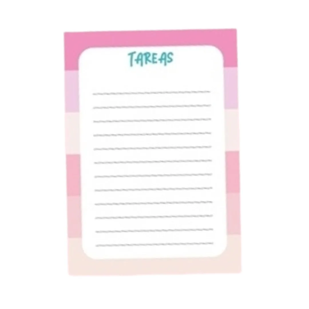 Block de Notas Rosa