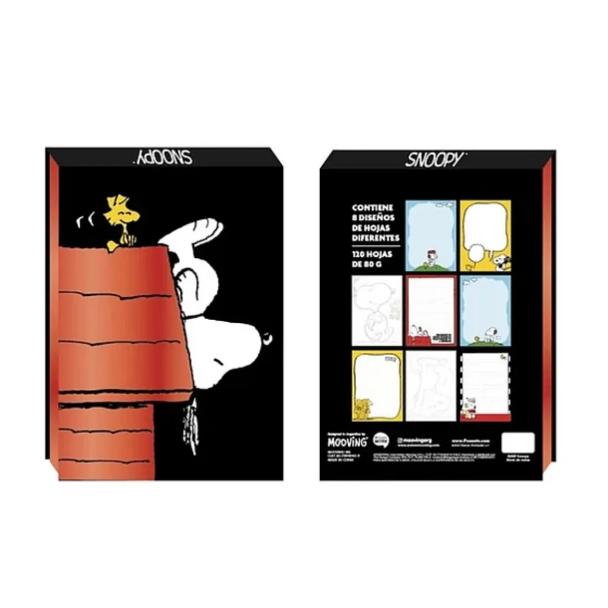Block de Notas Snoopy - Mooving