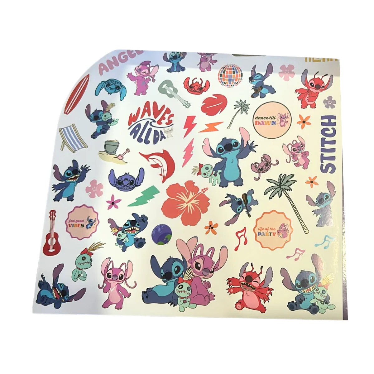 Block Gigante con Colores y Stickers - Stitch 3