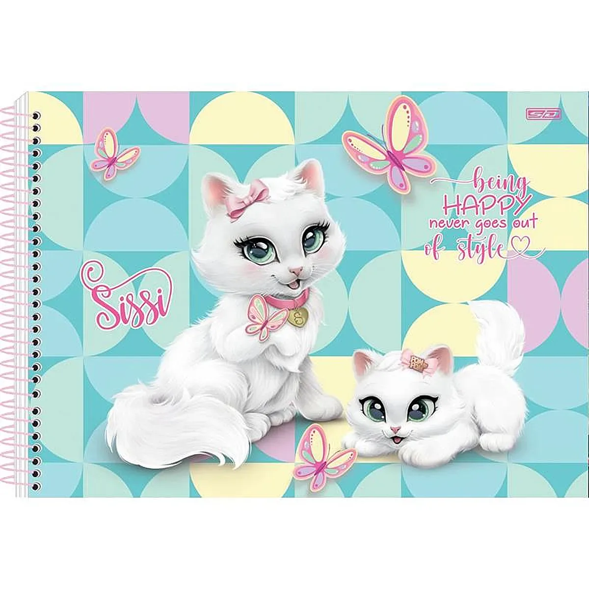 Block Liso Milimetrado 80 hojas - Gato 5
