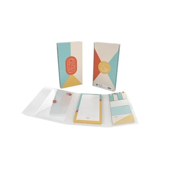 Block organizador con Libreta y Post It