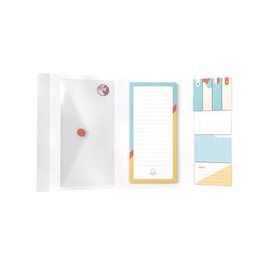 Block organizador con Libreta y Post It