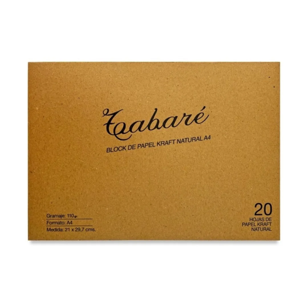 Block Papel Embalaje Kraft A4