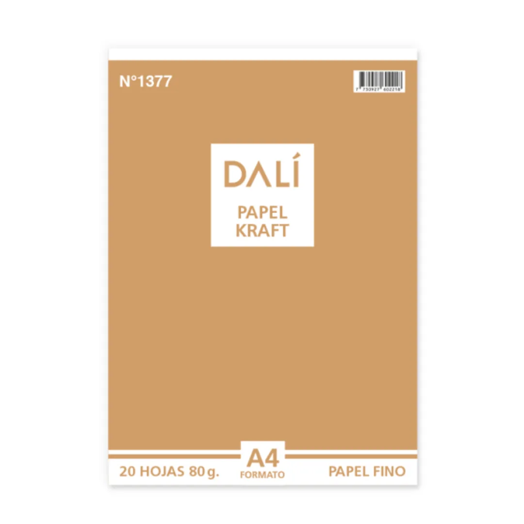 Block Papel Kraft A4 - Dali