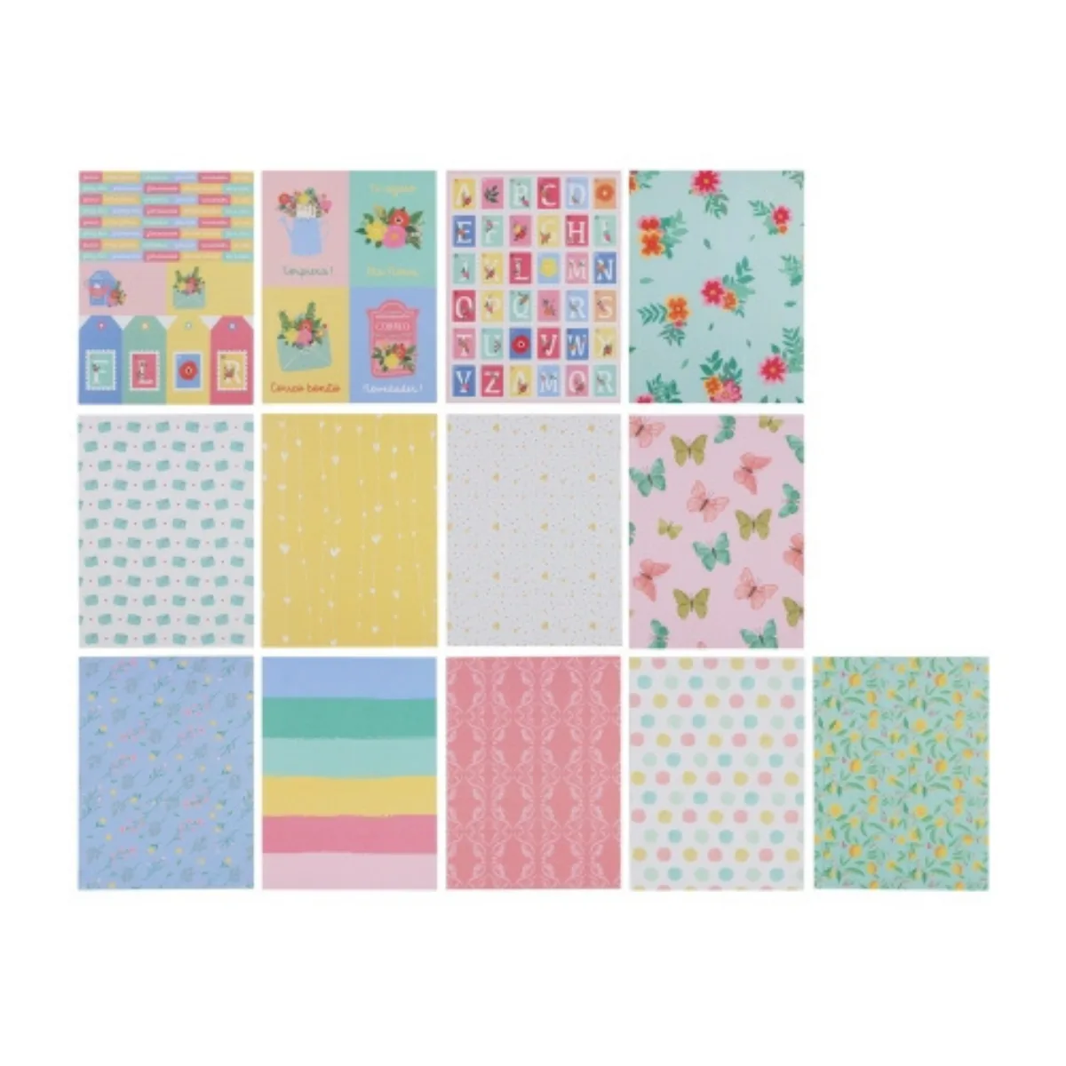 Block Papeles Ilustrados Correo Bonito - Ibi Craft