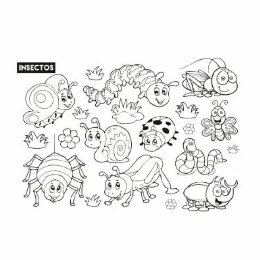 Block para Colorear Animales - Chau Pantallas