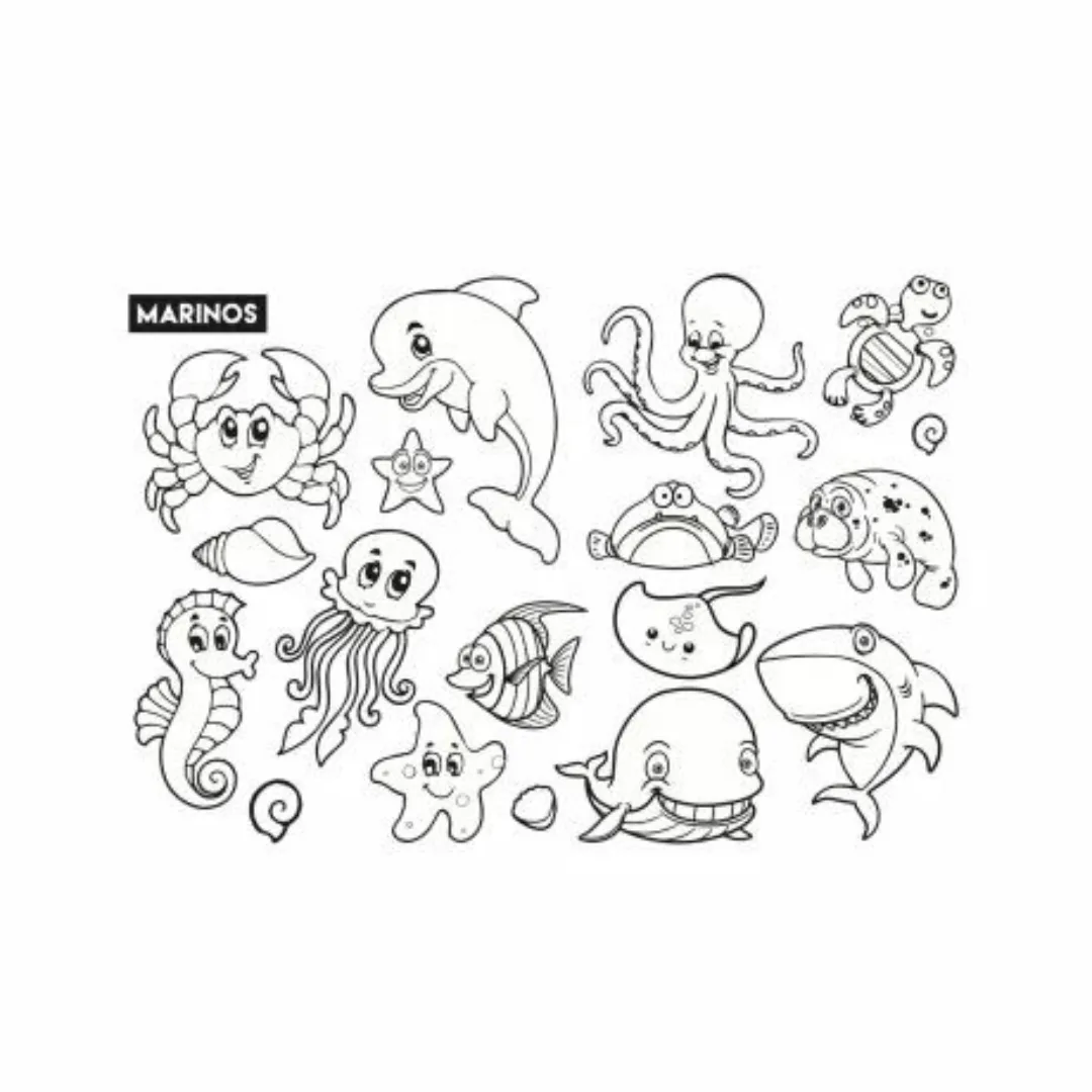 Block para Colorear Animales - Chau Pantallas