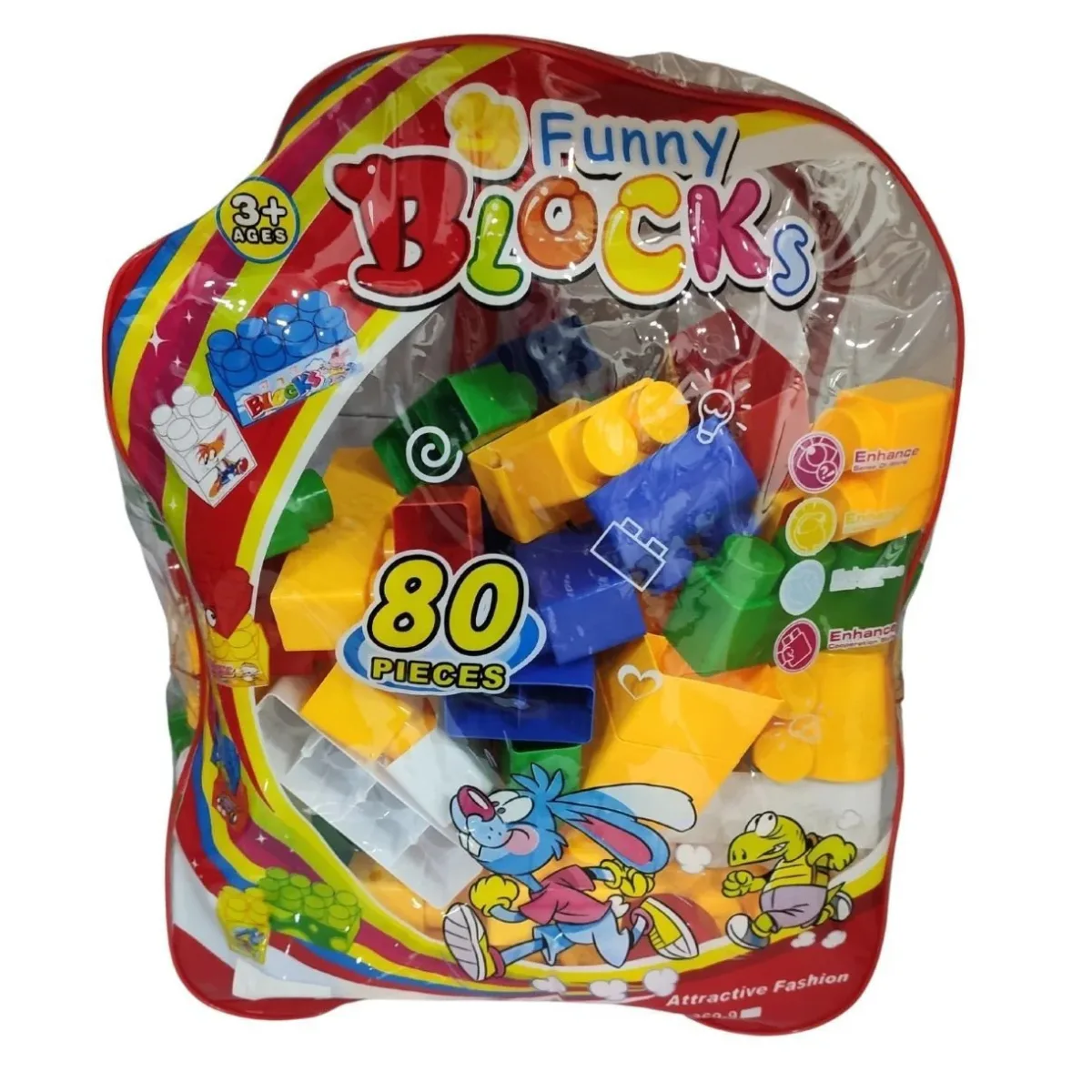 Bloques Encastre 80 Pzas Grandes