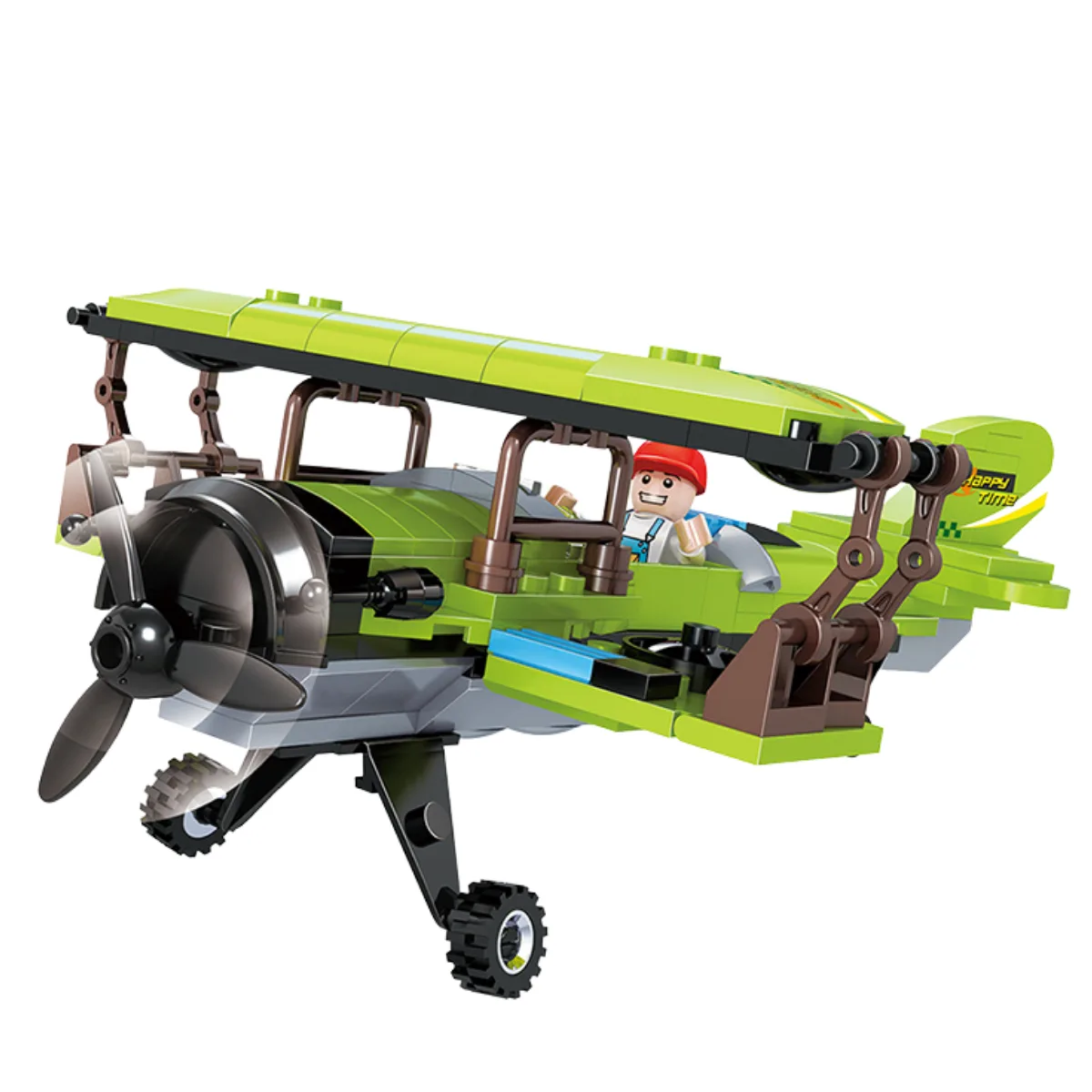 Bloques Encastre para Armar Avioneta 3 en 1 - Cogo 5