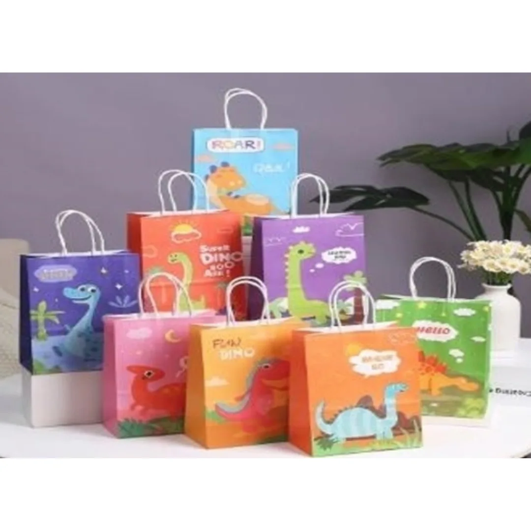 Bolsa de Papel Dinosaurios