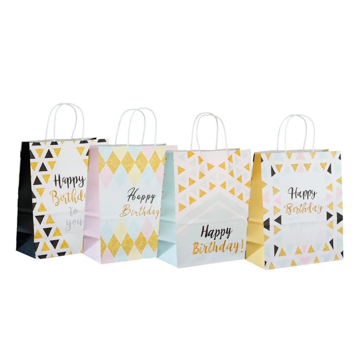 Bolsa de Papel Mediana - Happy Birthday