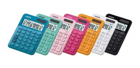 Calculadora Casio MS-7UC - Varios Colores