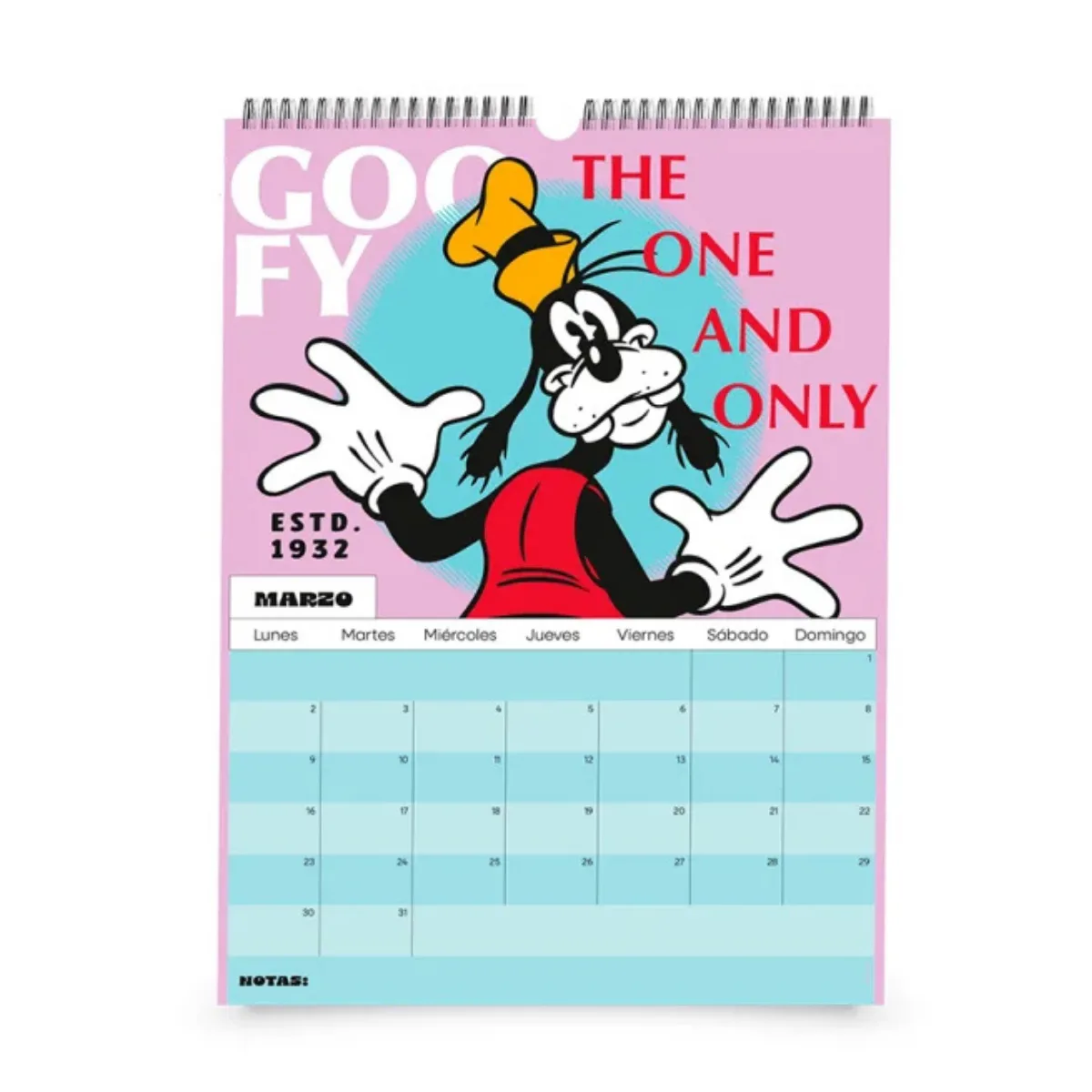 Calendario 2026 Mickey & Friends - Mooving 4