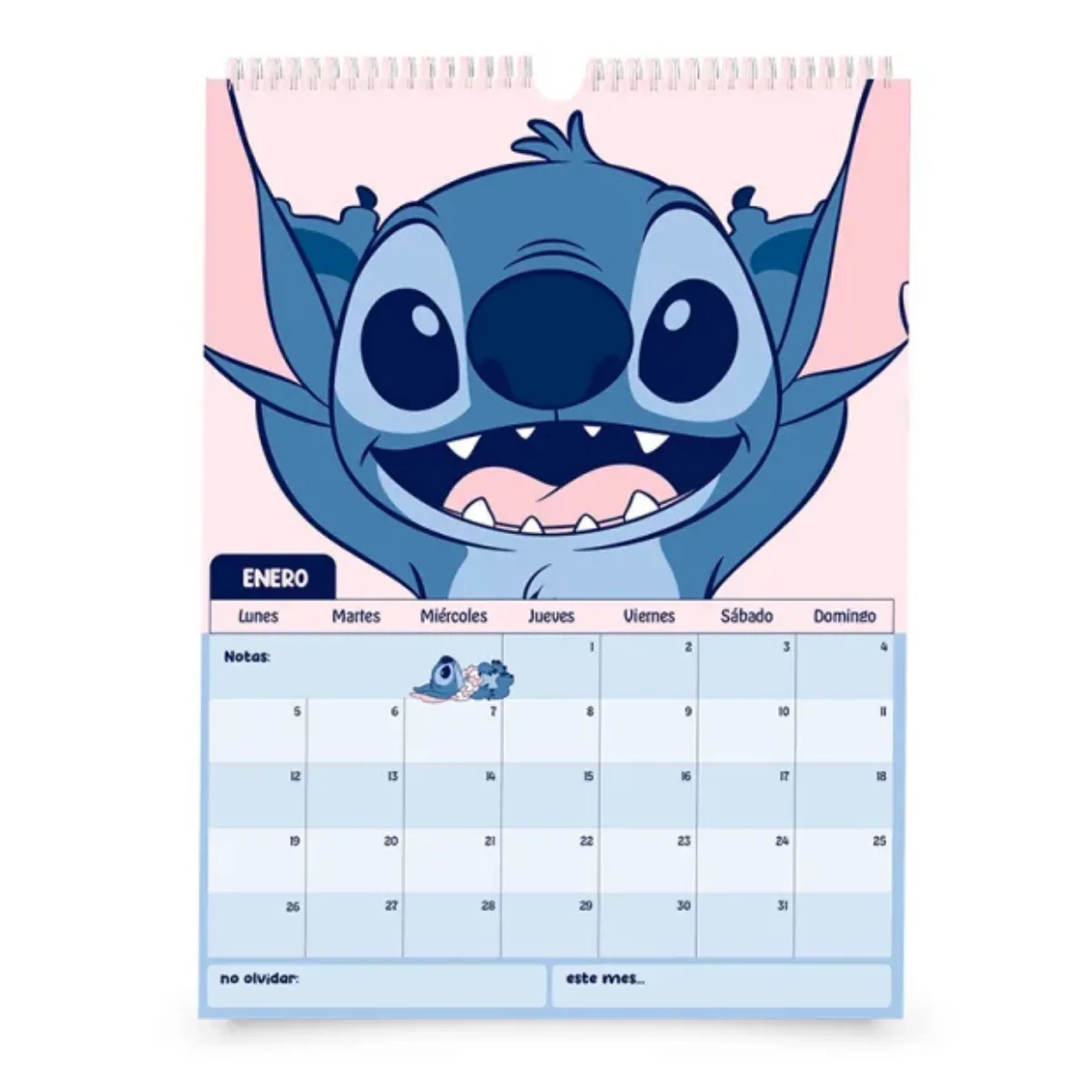 Calendario 2026 Stitch - Mooving