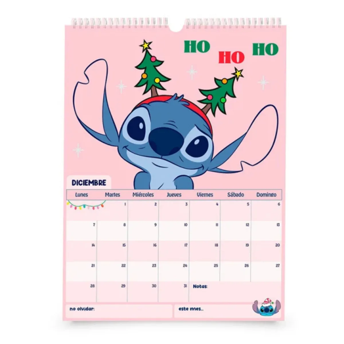 Calendario 2026 Stitch - Mooving 4