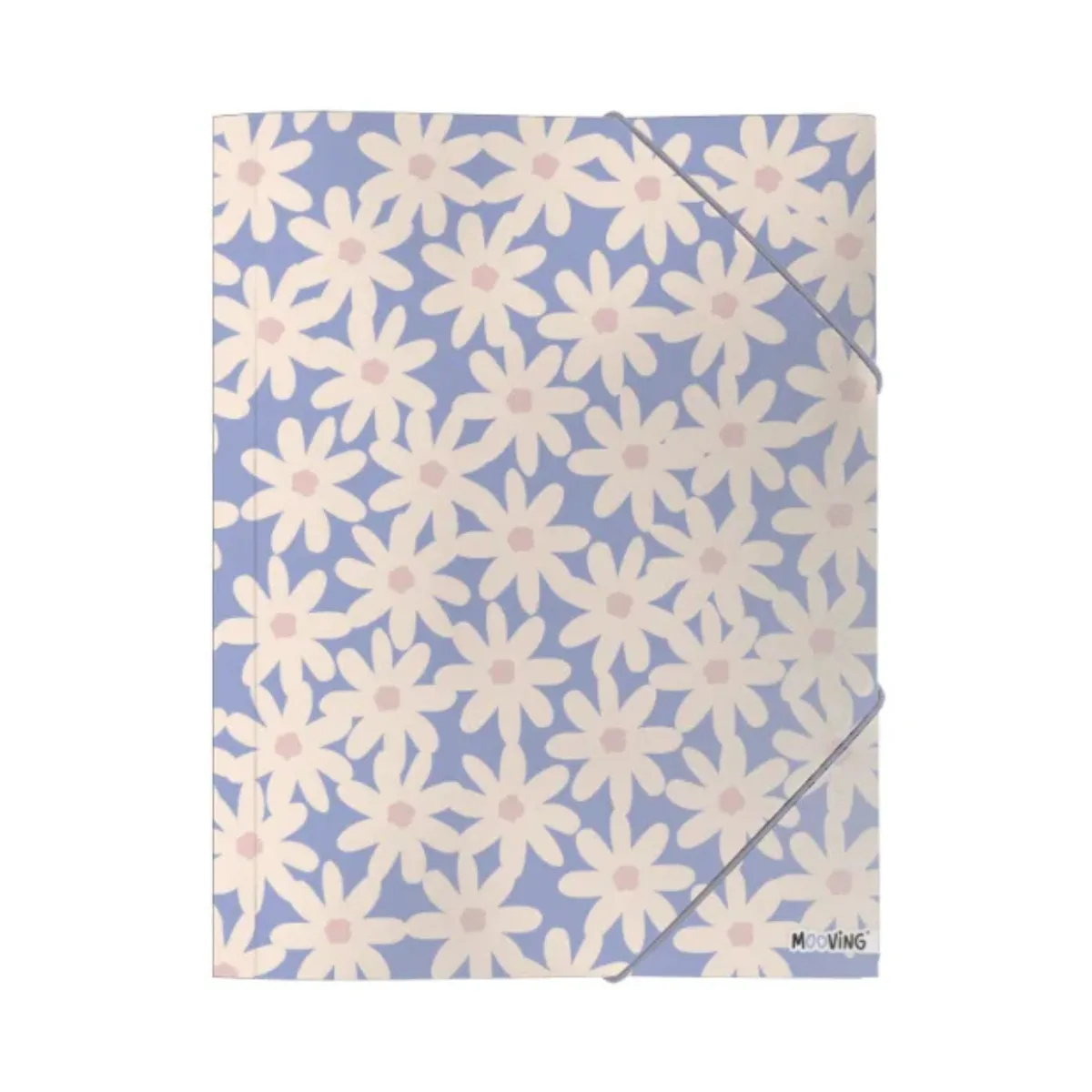 Carpeta c/ elastico Oficio - Floral Mooving