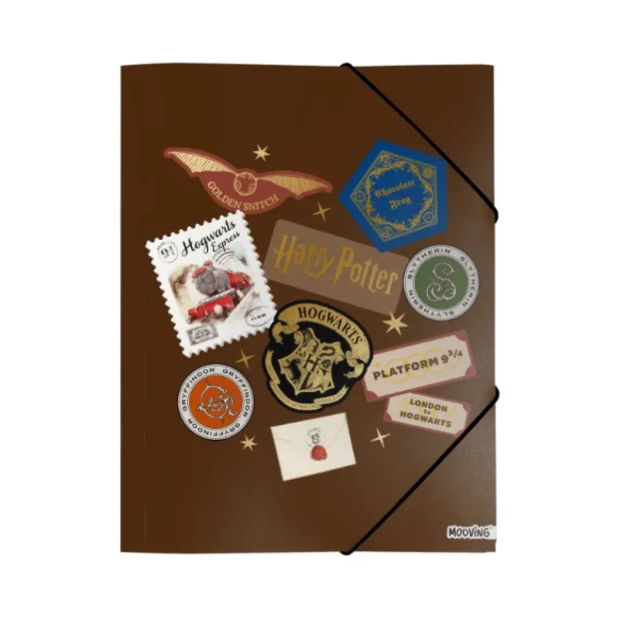 Carpeta c/ elastico Oficio - Harry Potter