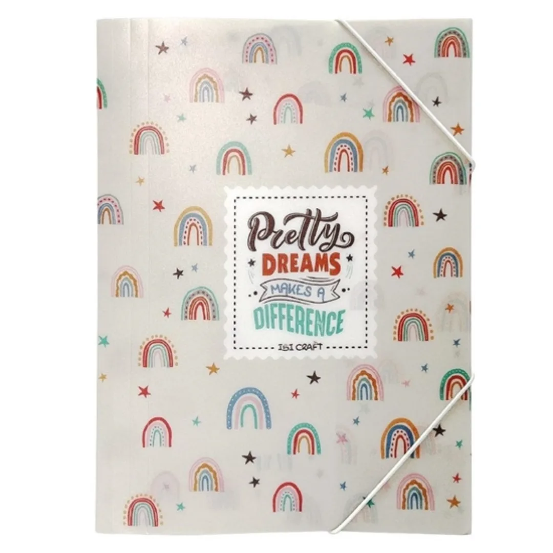 Carpeta Plastica A4 - Arcoiris