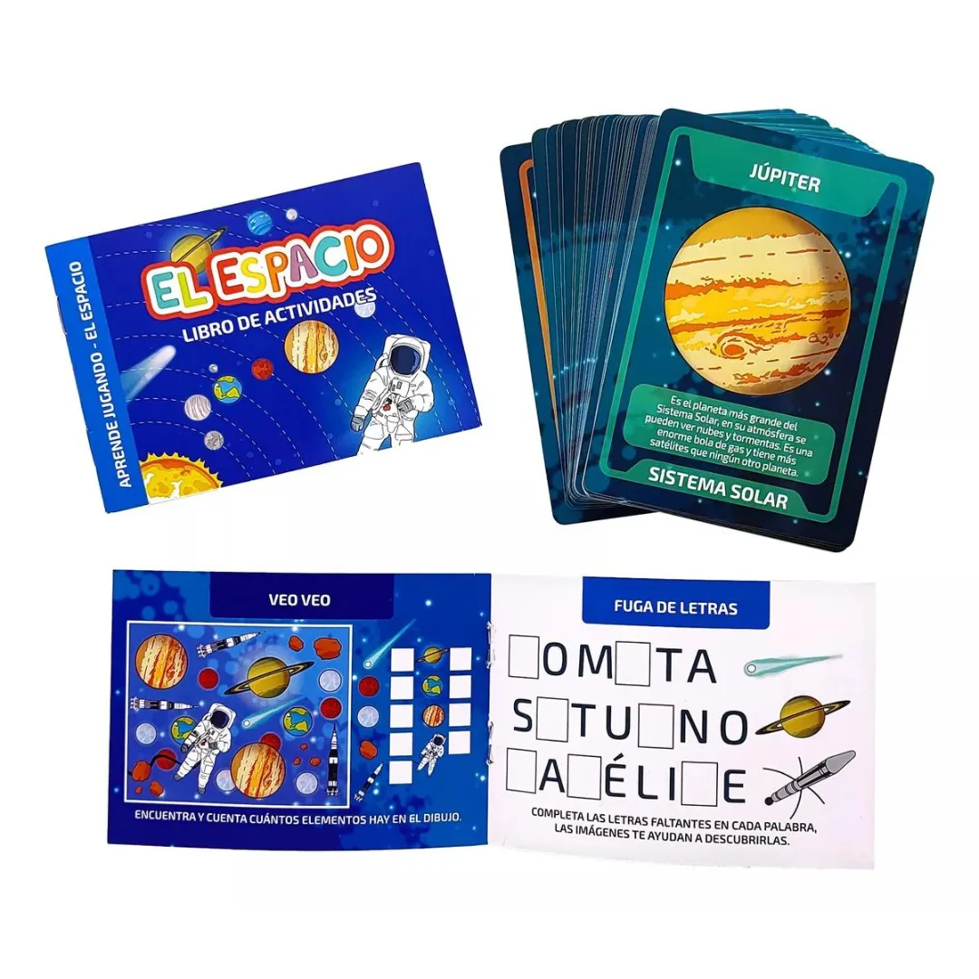 Cartas Didácticas El Espacio - Barco de Papel