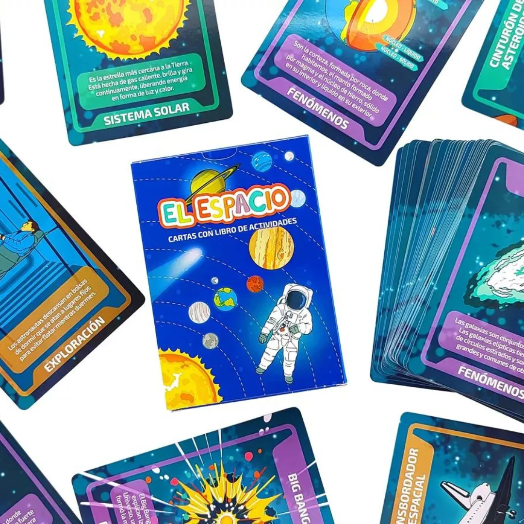 Cartas Didácticas El Espacio - Barco de Papel