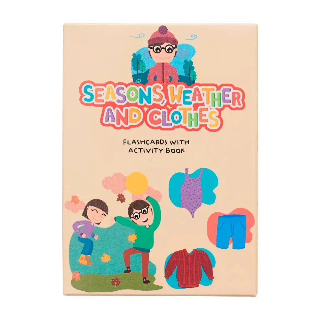 Cartas en ingles Seasons Weather and Clothes - Barco de Papel