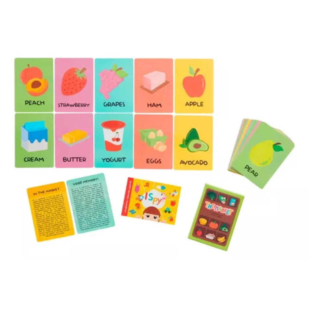 Cartas en ingles The Market - Barco de Papel
