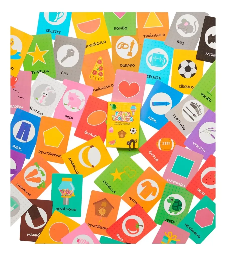 Cartas Formas y Colores - Barco de Papel