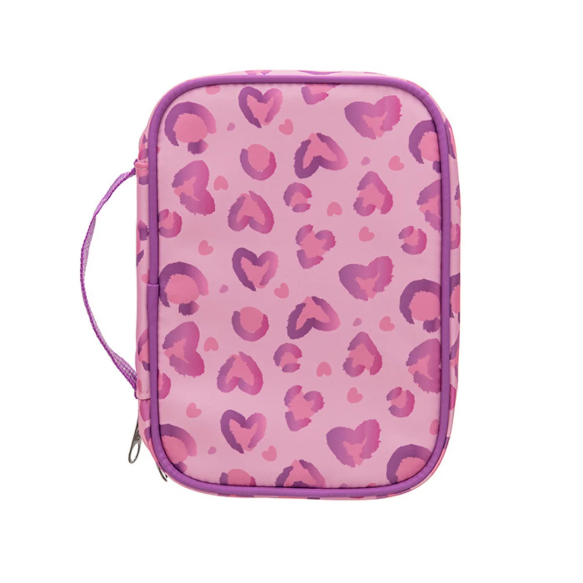 Cartuchera Animal Print Rosa - Filgo