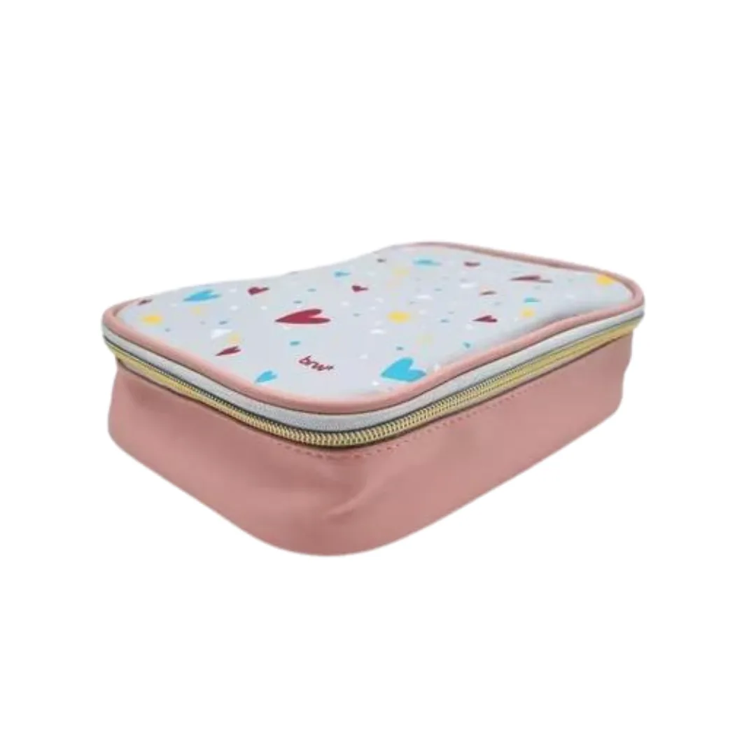 Cartuchera Estampada con Pompom BRW 4