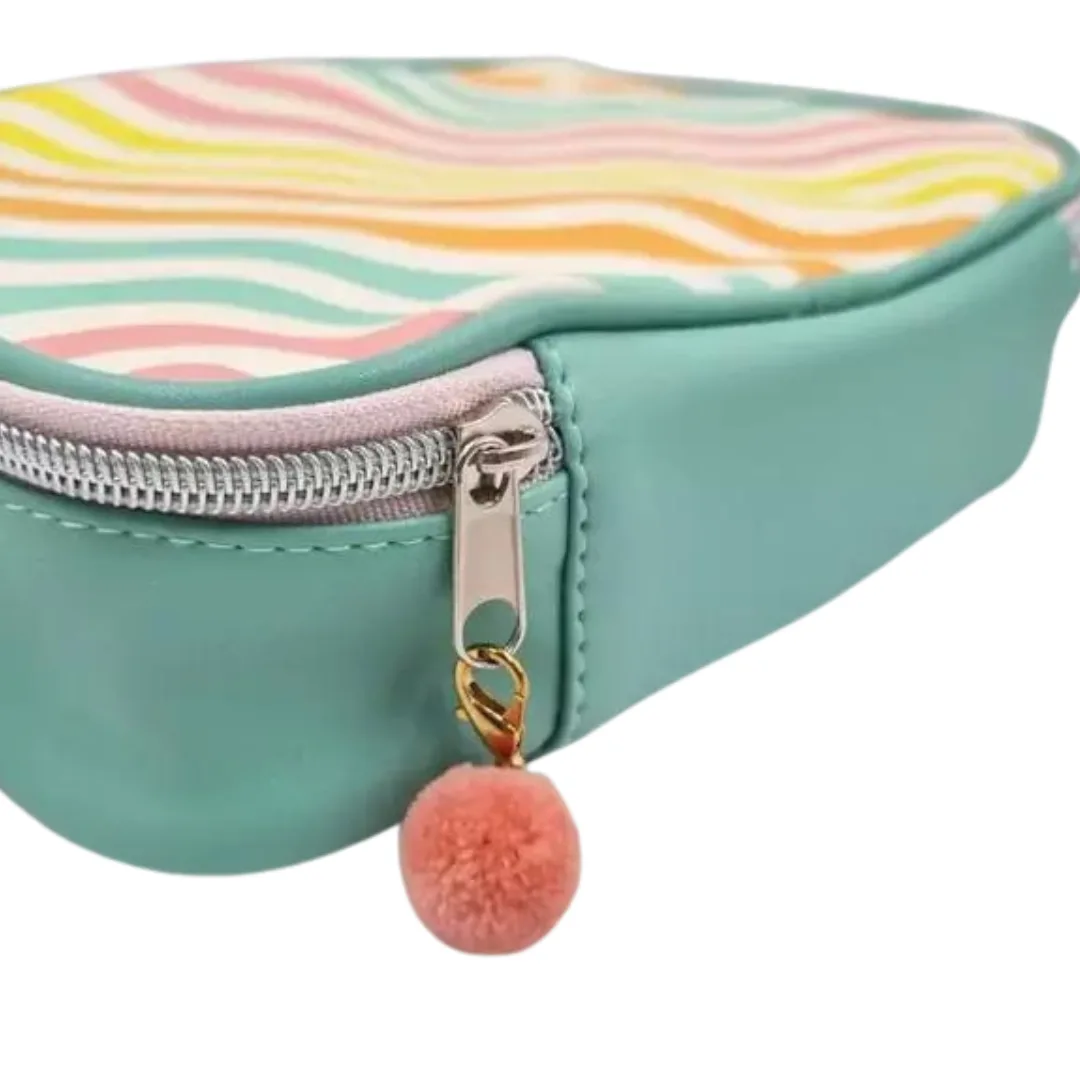 Cartuchera Estampada con Pompom BRW 4