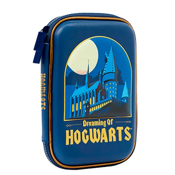 Cartuchera Harry Potter - Rigida azul