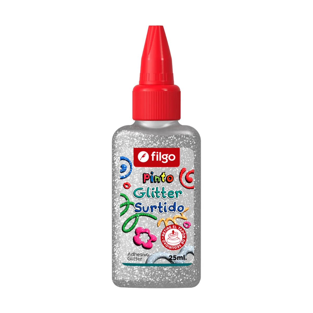 Cascola de colores con Glitter - Filgo