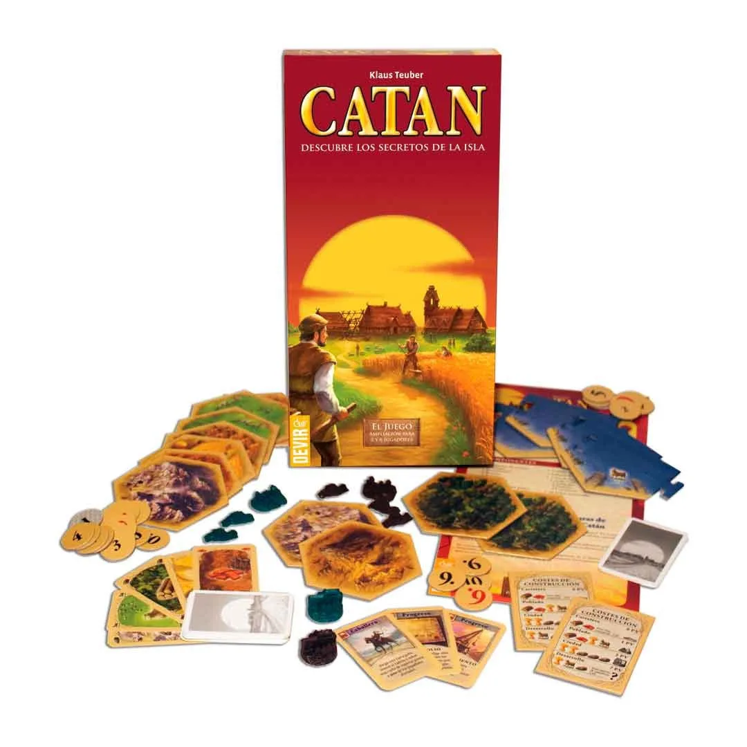 Catan Ampliación para 5-6 Jugadores - Devir