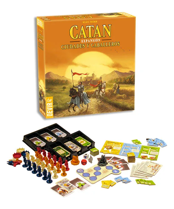 Catan Ciudades y Caballeros Expansion - Devir