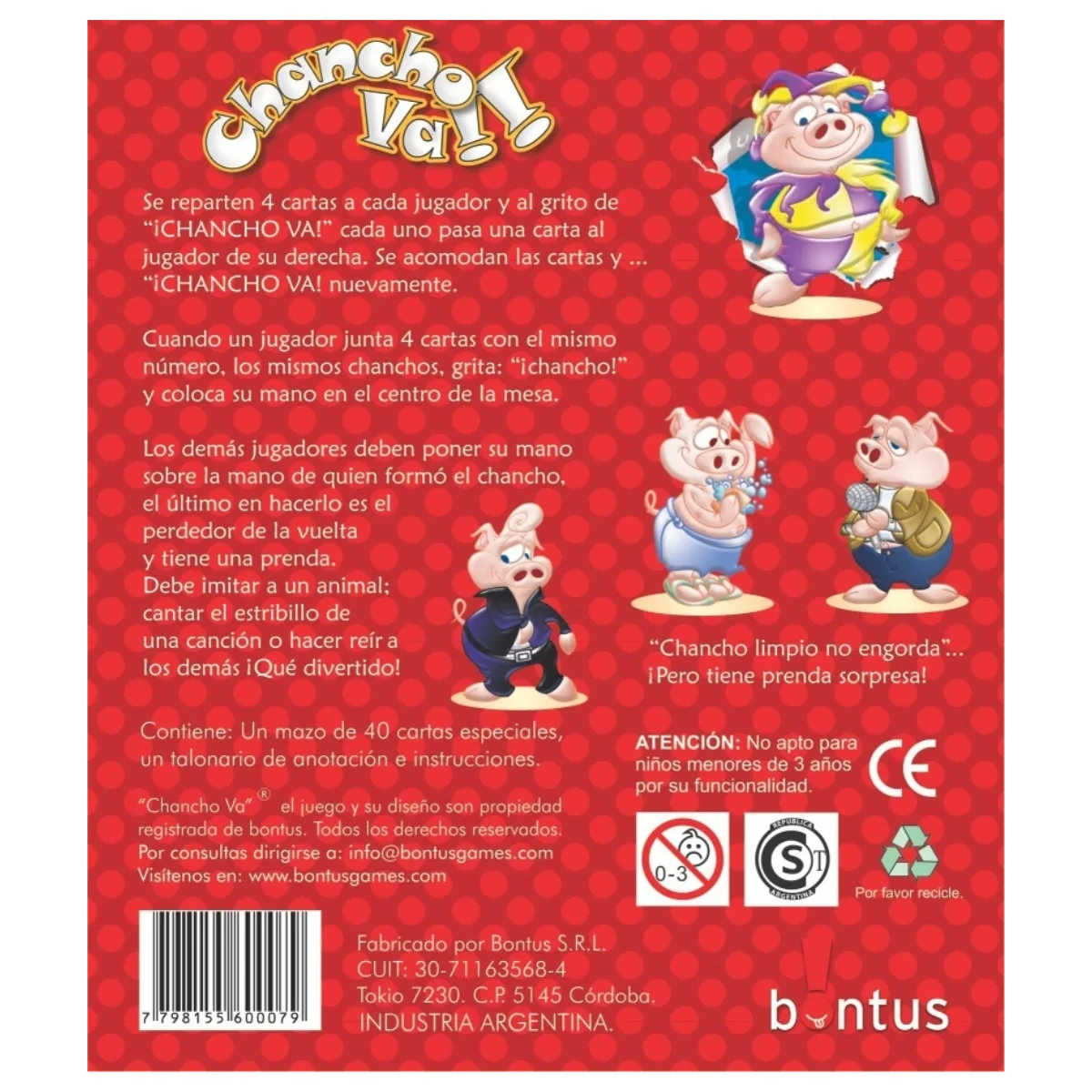 Chancho va! - Bontus