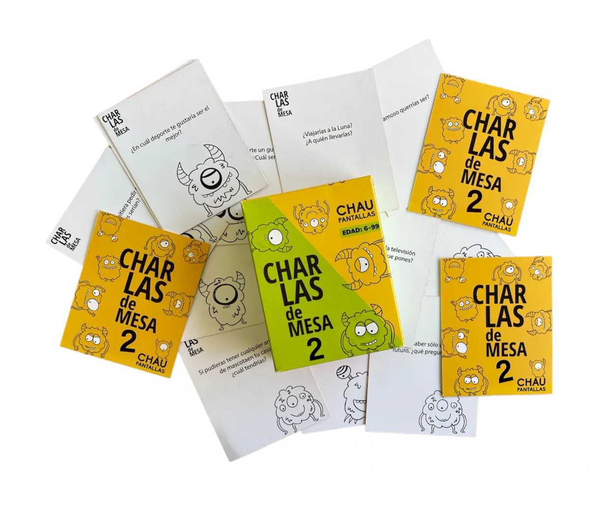Charlas de mesa 2 - Chau Pantallas