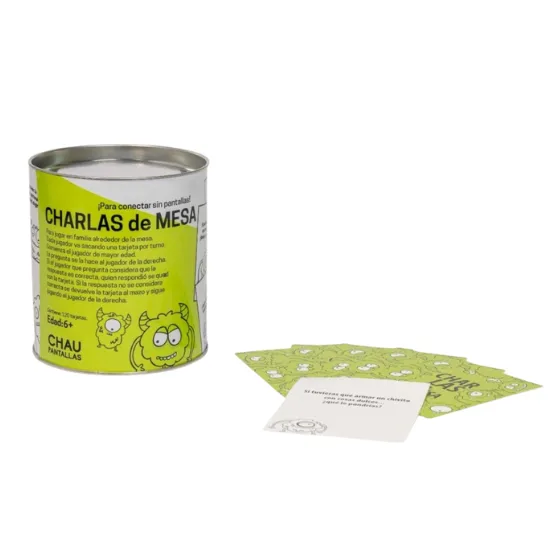 Charlas de mesa - Chau Pantallas 3
